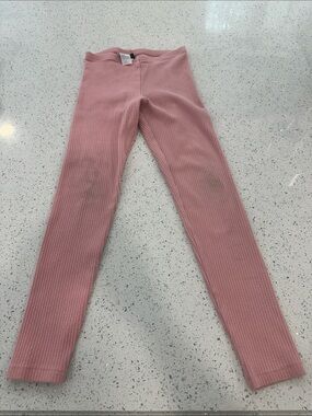 Tea Collection Ribbed Pink Leggings